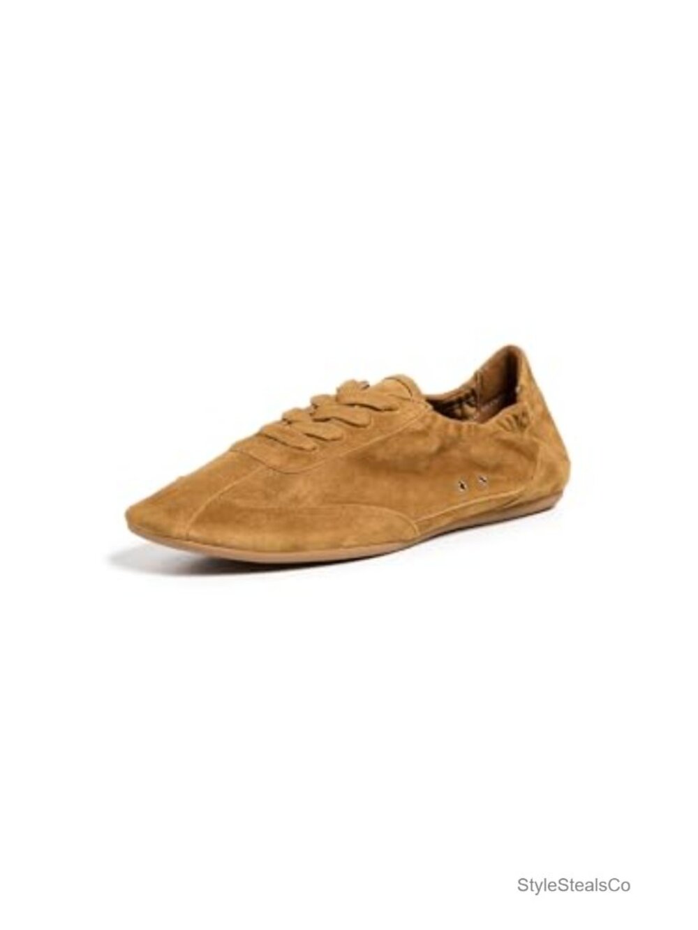 Madewell Greta Ballet Sneakers Suede Lace-Up Flat Casual
